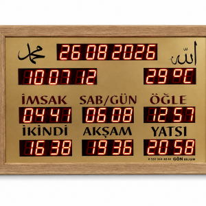 Cami Tipi Dijital İmsakiye